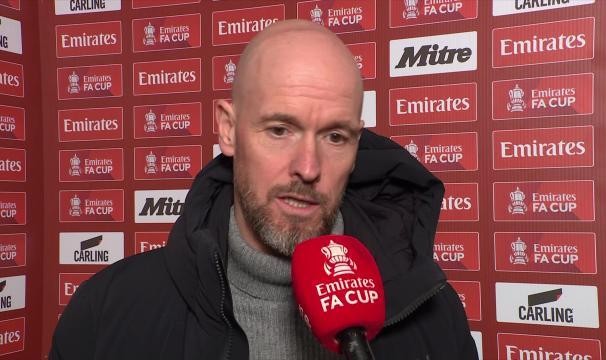 滕哈赫：我们掌控了比赛 本应扩大领先优势