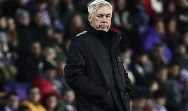 开云体育官网-安切洛蒂：库尔图瓦本泽马决定胜局 接受裁判决定