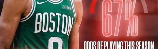 开云体育下载-啥情况？塔图姆扣篮 网站预测他本赛季复出概率却从87%降到67%