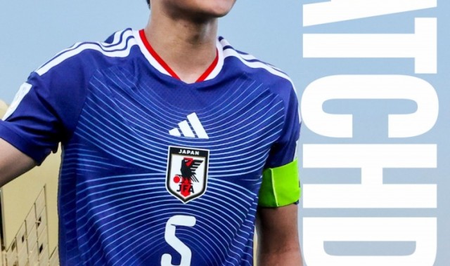 开云体育官网-日本国家队官推晒U23亚洲杯决赛海报，U23队长市原吏音单人入镜